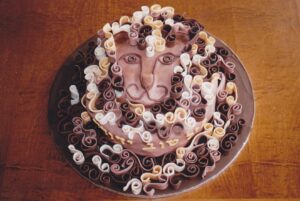 lion cake