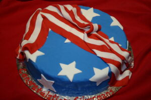 American Flag cake