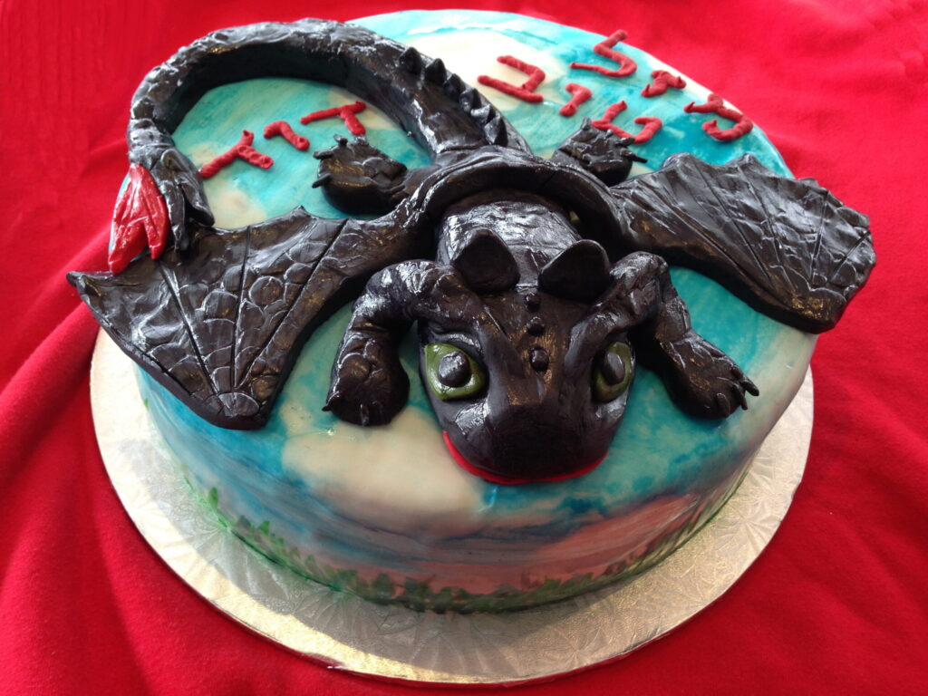 dragon cake