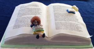 open book cake