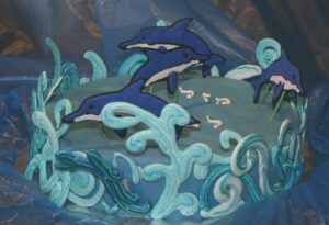 dolphin cake