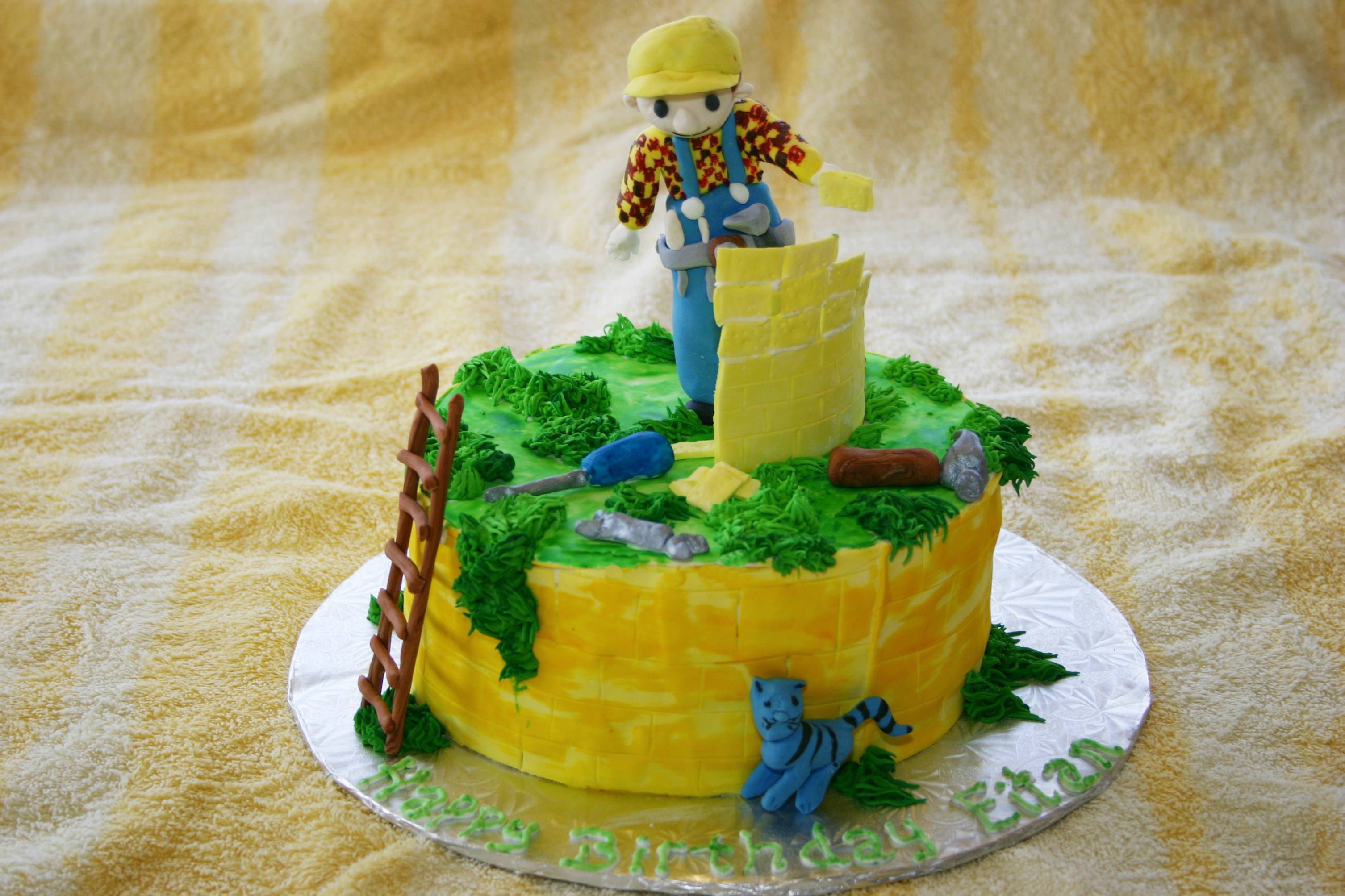 original Bob the Builder Cake Jerusalem