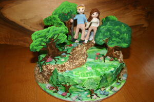hiking cake