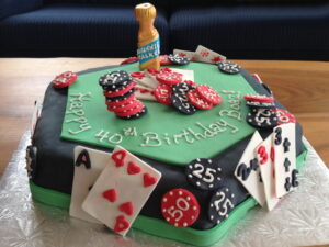 poker cake
