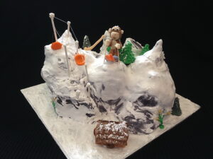 Ski Cake