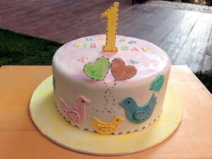 Baby birds Cake