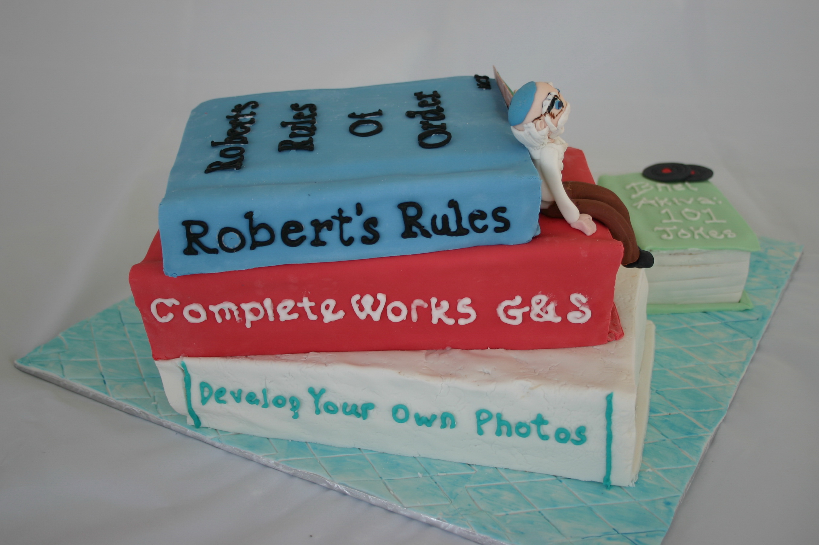 books cake