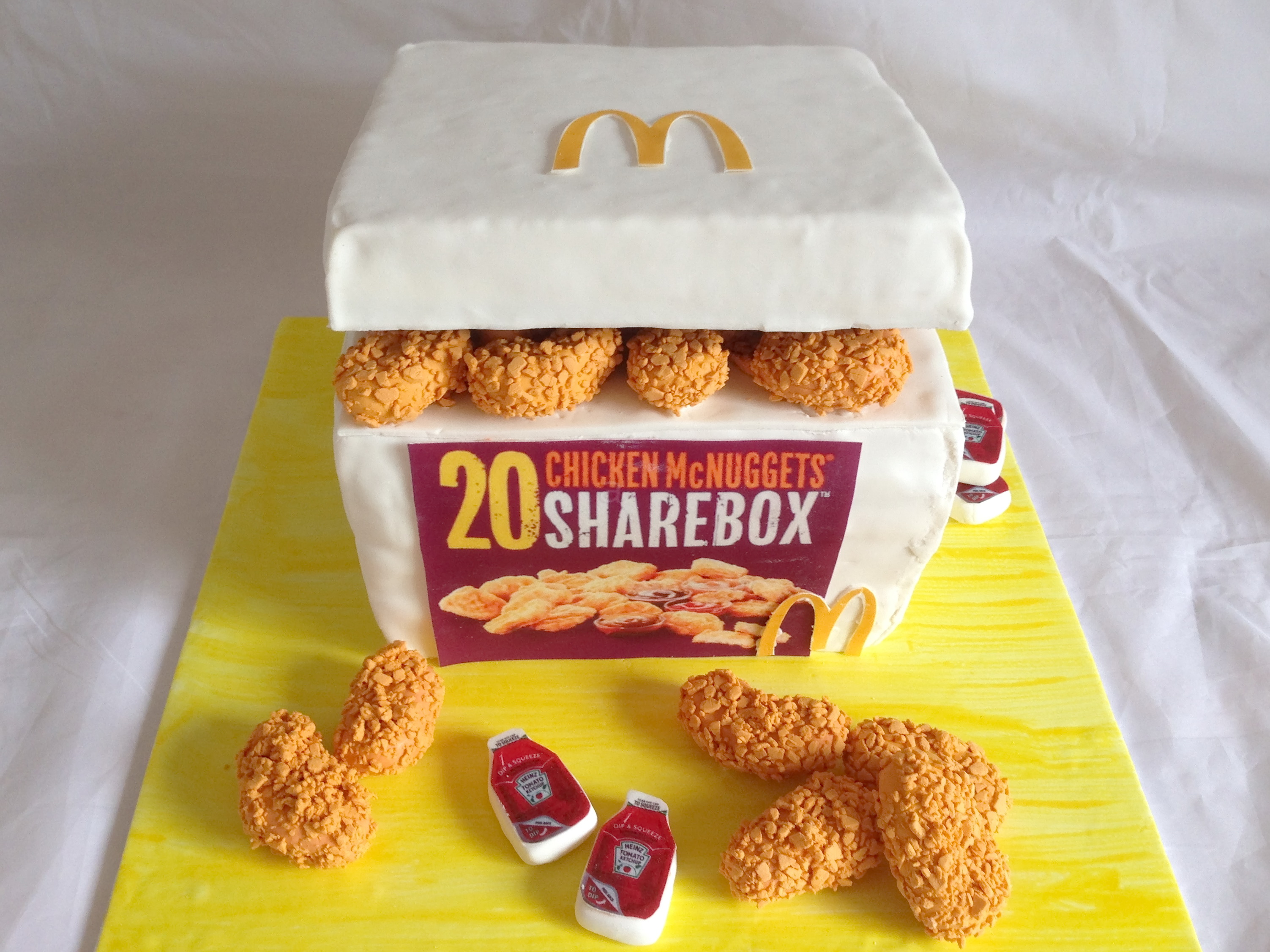 chicken nuggets cake Jerusalem