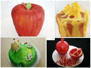 Rosh Hashanah cakes Jerusalem