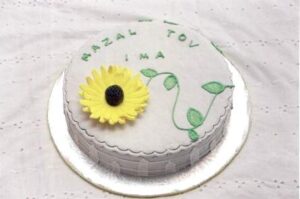 sunflower cake
