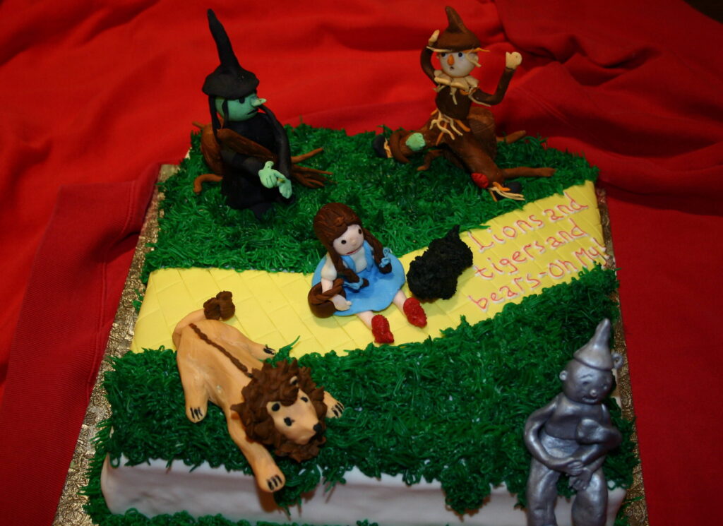 Wizard of Oz cake
