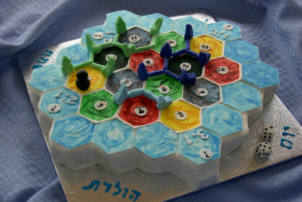 Settlers of Catan cake