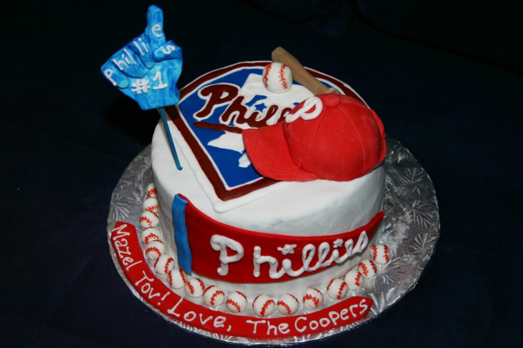 baseball cake