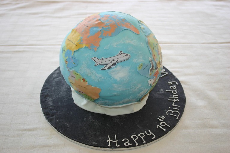 globe cake