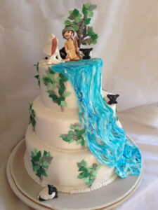 shepherd wedding cake