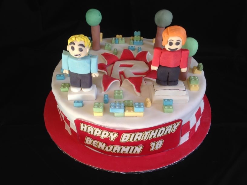 Lego Roblox Birthday Cake Jerusalem Temptations Israel - roblox fan art hand decorated cookies roblox in 2019