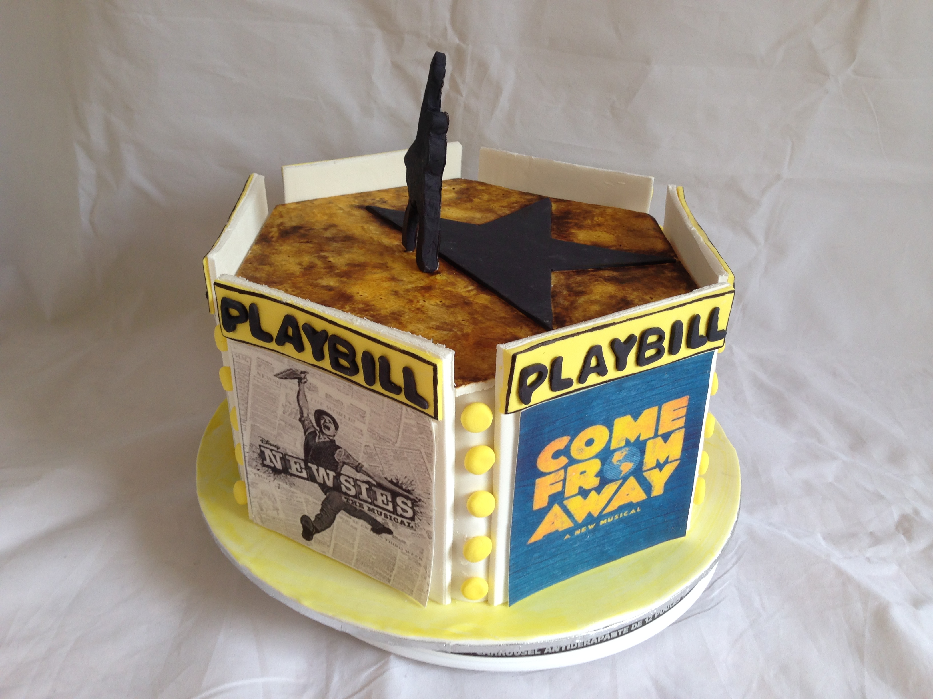 Broadway theatre cake Jerusalem