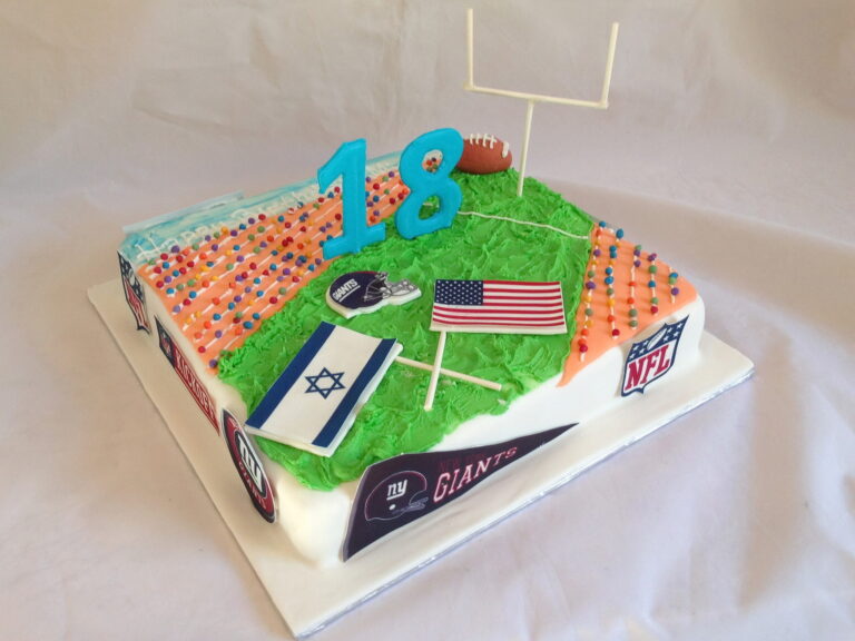 football Giants cake Jerusalem
